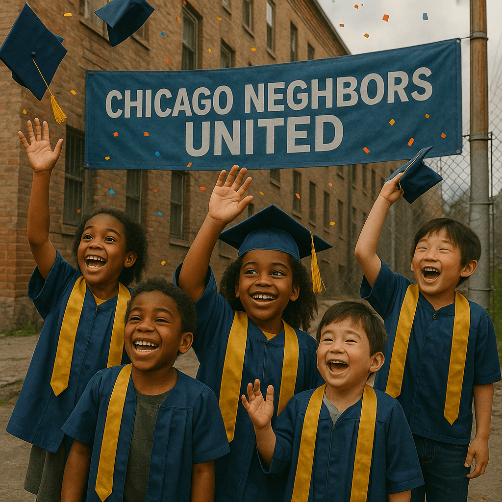 Chicago Neighbors United community gathering